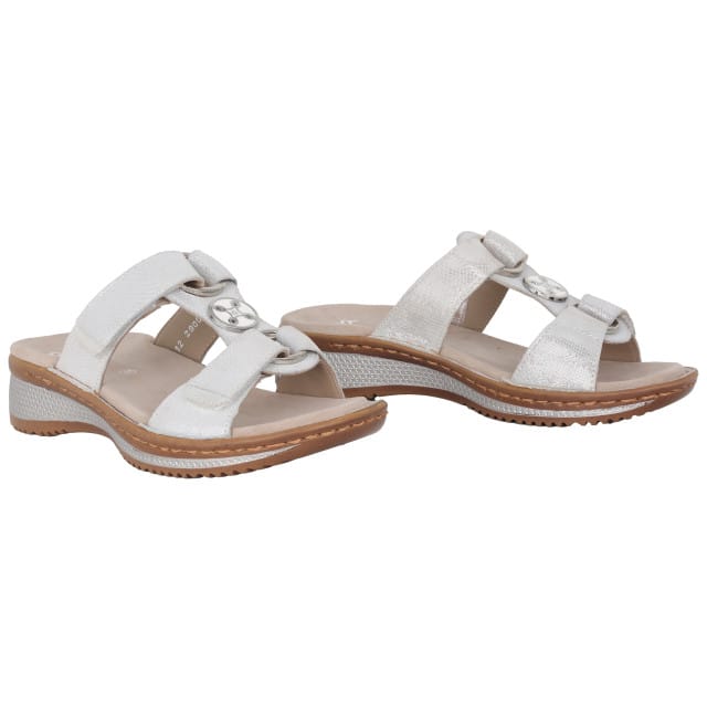 Ara Hawaii - dames sandaal - Zilver - maat 38 (EU) 5 (UK)