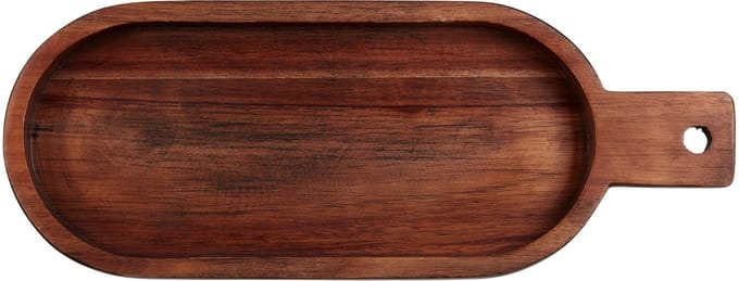 Asa  - Ovale schaal acaciahout 33cm - Schalen