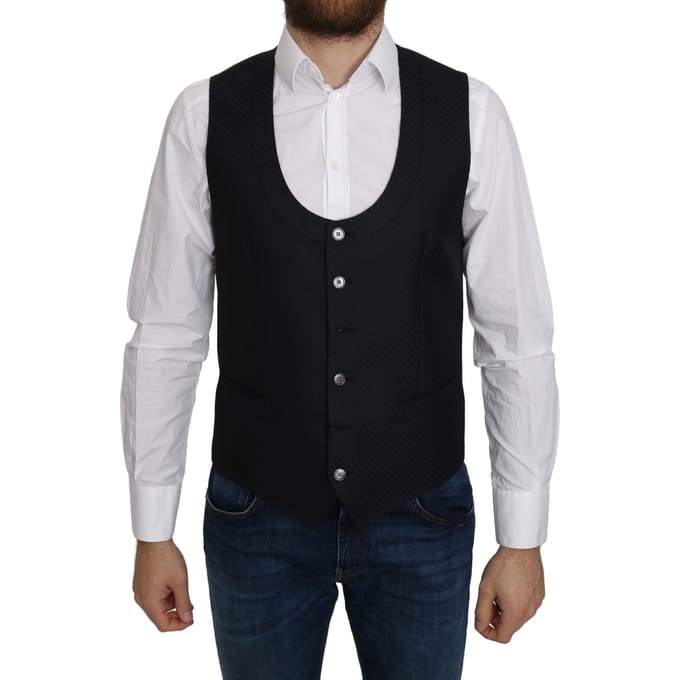 Zwarte Vest Classic Fit