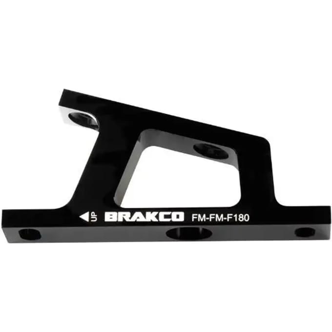 Adapter voor montage van schijfremmen, plat gemonteerd Brakco