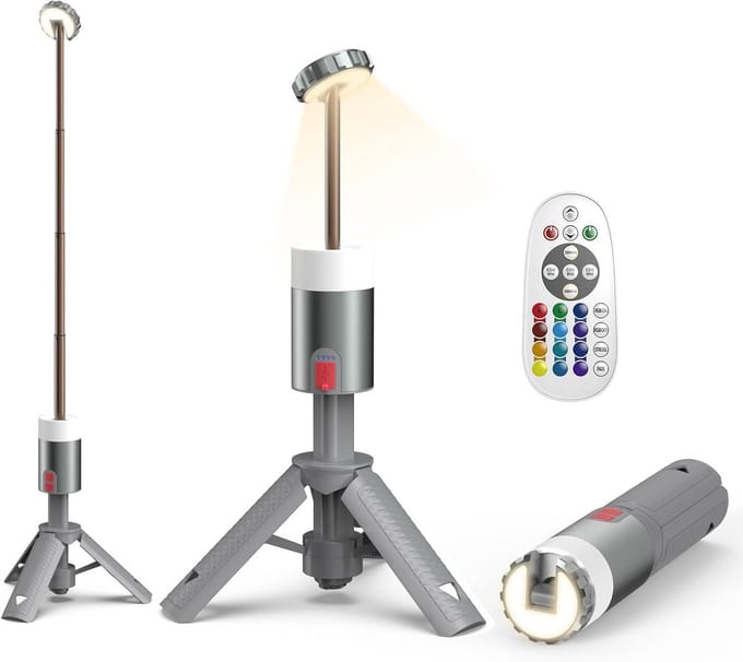 Draagbare LED Camping Lantaarn Batterij Aangedreven Verlichting voor Buiten