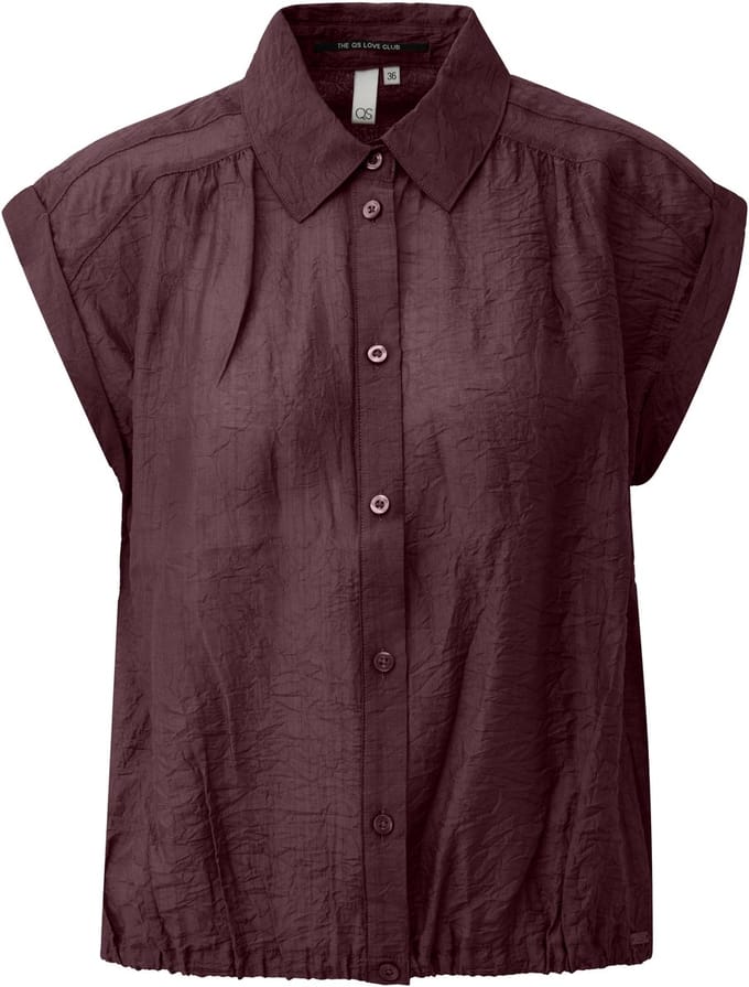 Mouwloze damesblouse QS Loose Fit