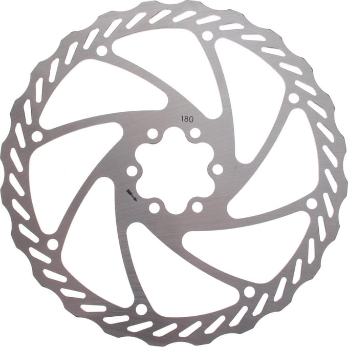 Tom Remschijf 180 Mm 6 Gaats Zilver Staal