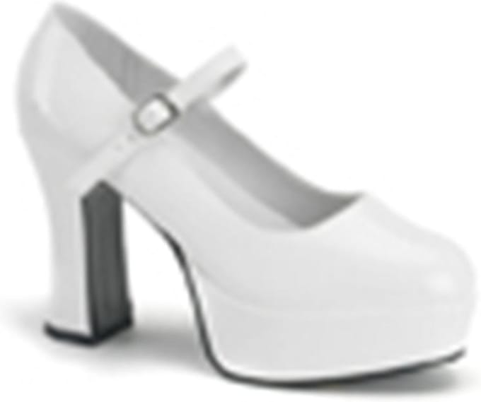 Funtasma - Maryjane50 Hoge hakken - US 6 - 36 Shoes - Wit
