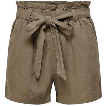 Jacqueline de Yong Jdysay mw linen shorts wvn army