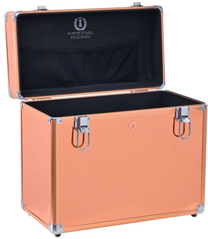 Imperial Riding - Grooming Box Basic Slim Line - Rose Goud