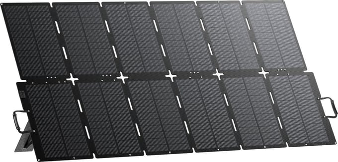 BLUETTI 500W - SORA 500 Zonnepaneel - IP67 waterbestendig - Geschikt voor Duurzame energie Elite 200V2 / APEX300 / APEX300+B300K / APEX300+B500K/ Elite 300 / Elite 400 Powerstation - Voor Kamperen - Reizen - Thuis - RV - Outdoor