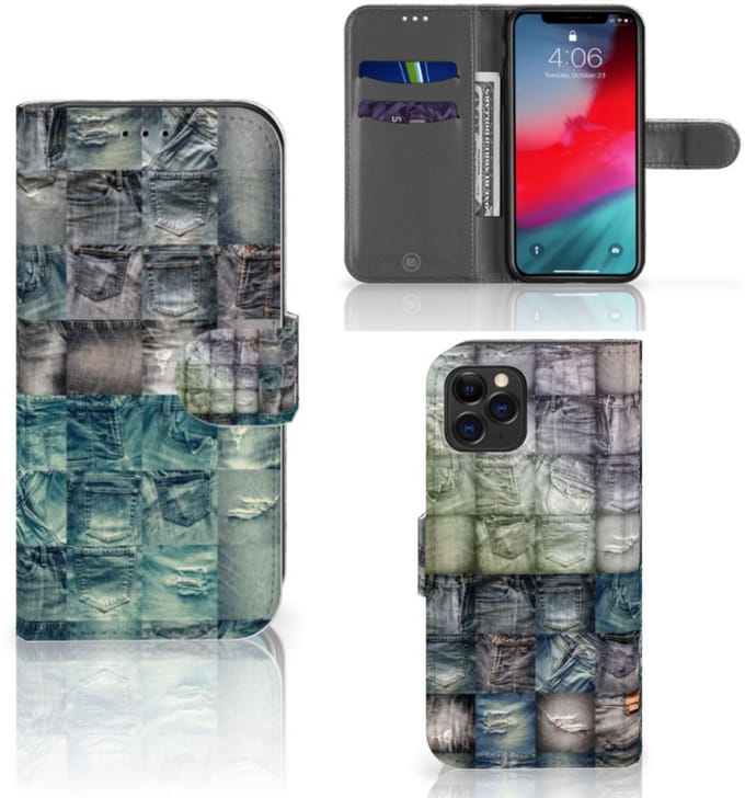 Wallet Case met Pasjes Apple iPhone 11 Pro Spijkerbroeken