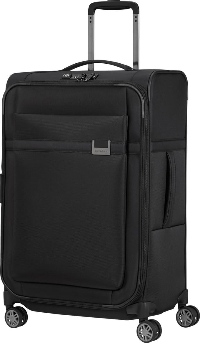 Samsonite Koffer - Airea Spinner 67/24 uitbreidbaar (Medium) Black