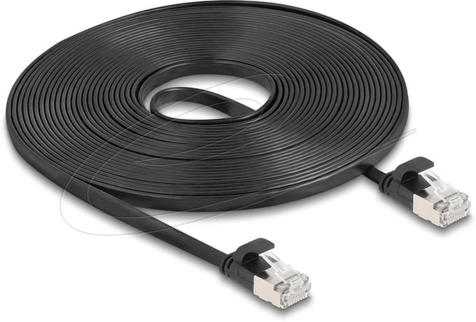 DeLOCK netwerkkabel Zwart 7,5 m Cat6a U/FTP (STP)