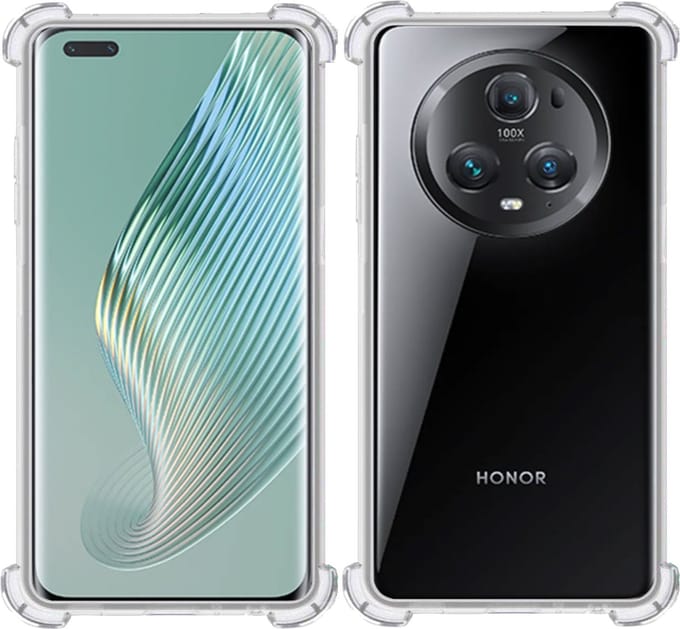 Hoesje geschikt voor Honor Magic5 Lite – Extreme Shock Case – Case Transparant