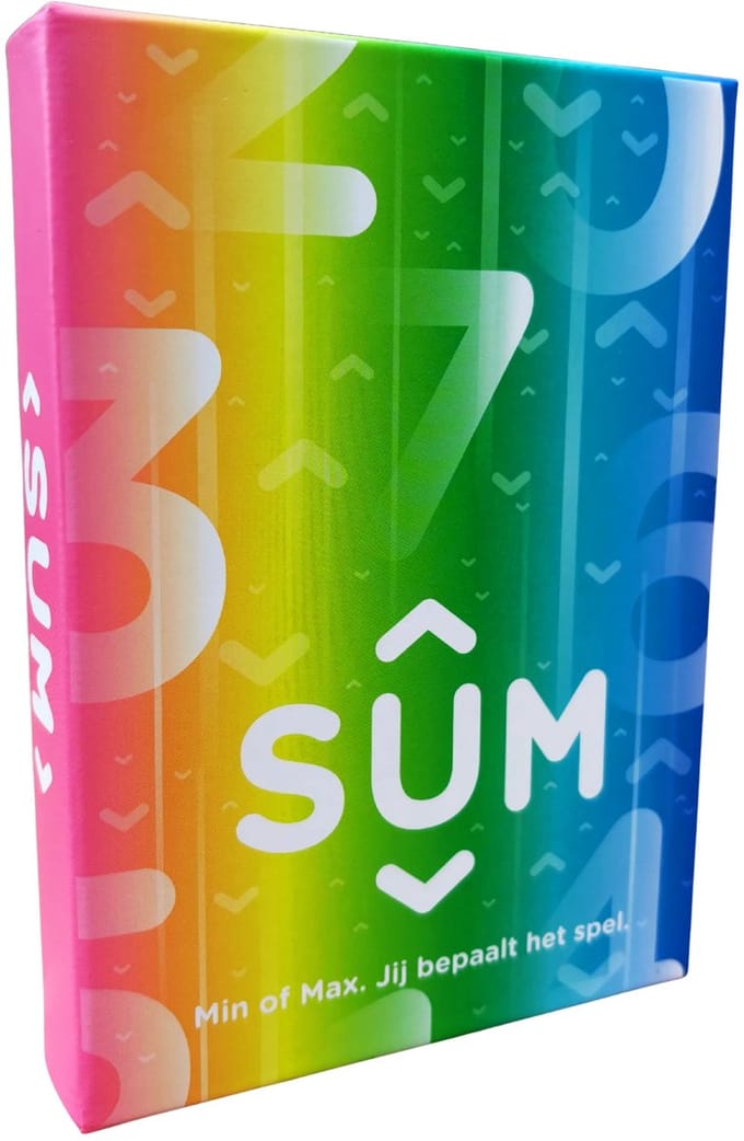 Asmodee educatief spel Sum - tactisch kaartspel voor 2-5 spelers.