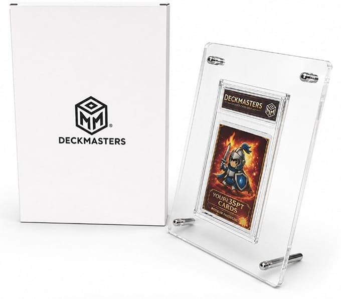 Deckmasters Graded Card Display – Premium Acryl Frame – UV-werend – Geschikt voor PSA & CGC