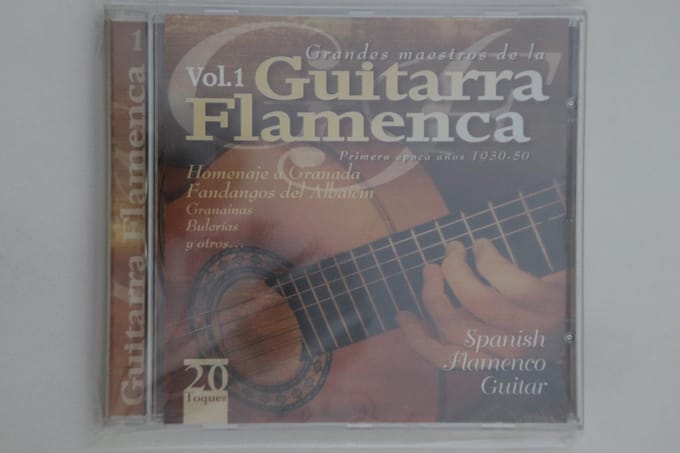CD VARIOUS - Grote Meesters van de Gitaar Vol. Ander Latijn Gebruikt gray