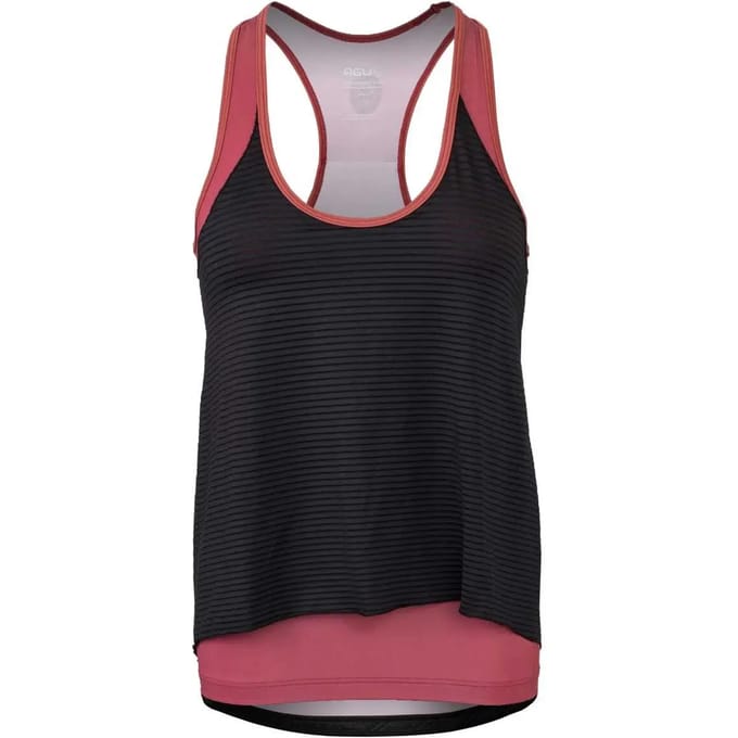AGU Layered Racertop Essential Dames - Roze - S