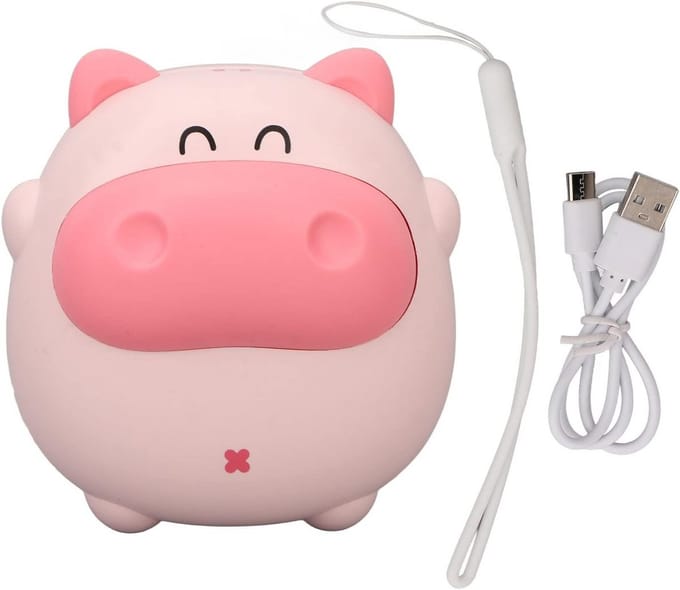 Oplaadbare USB Handwarmer met Licht - Compact en Snel Warmte