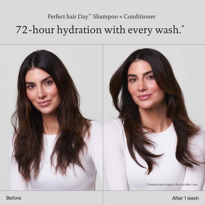 Living Proof Perfect hair Day Shampoo and Conditioner Travel Size Bundle for Hydration, Softness and Shine