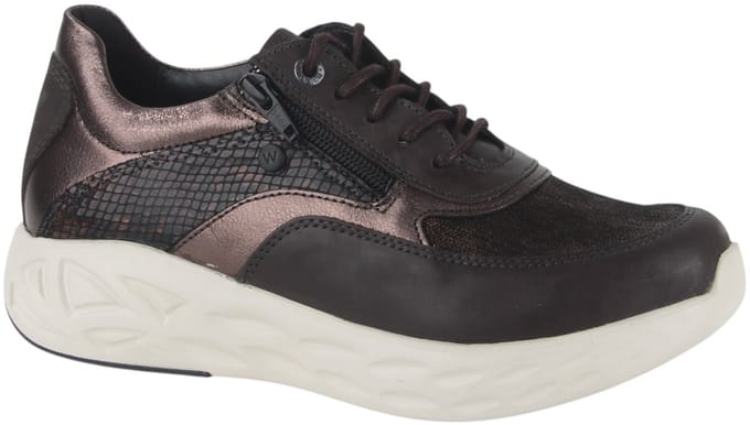 Wolky Dames Sneakers 05703 Vitality S2F Donkergrijs