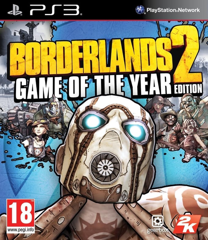 Borderlands 2 game of the year edition (ps3 tweedehands game)
