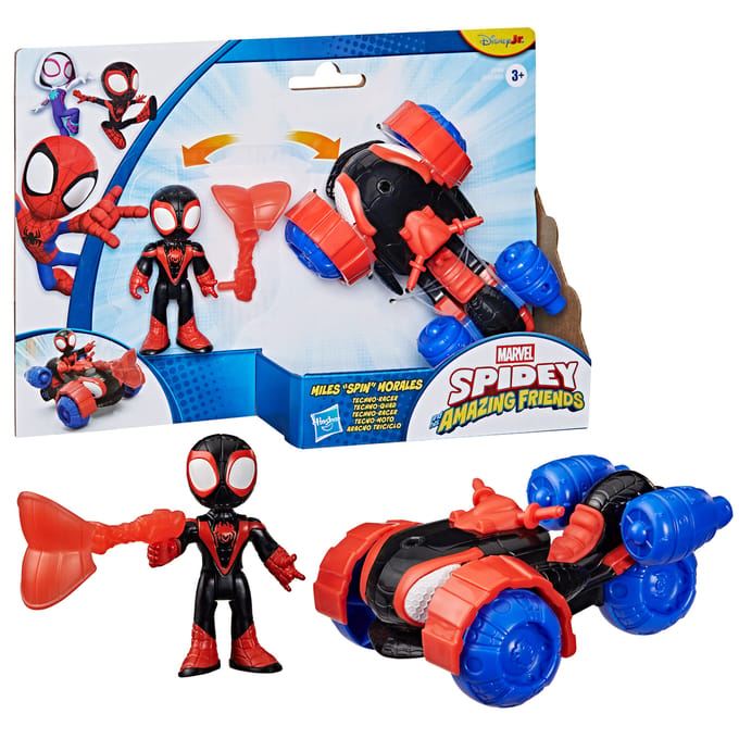 Spidey and friends Spidey 3in core vehicle assorti
