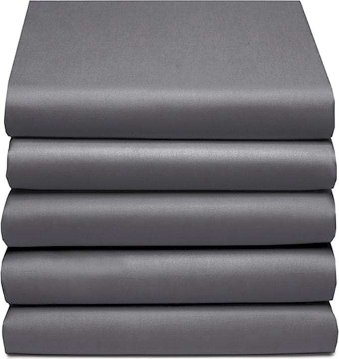 STOLZ Dubbel Jersey Split-Topper Hoeslaken(tot 12 cm) - 180x200/210 cm - Anthracite