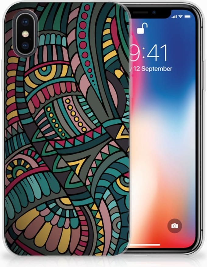 Apple iPhone X | Xs TPU bumper Aztec