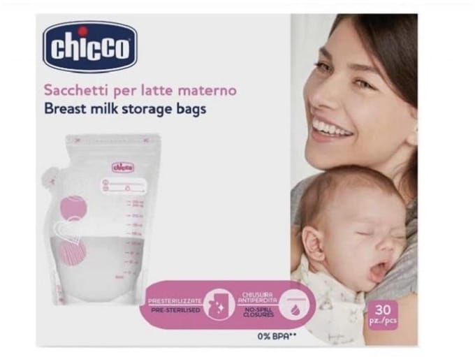 Chicco - Borstvoeding bewaarzakjes - 30 zakjes