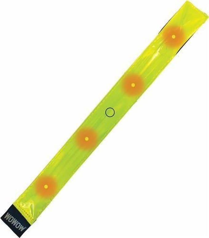 Wowow - Veiligheidsarmband - LED - Geel