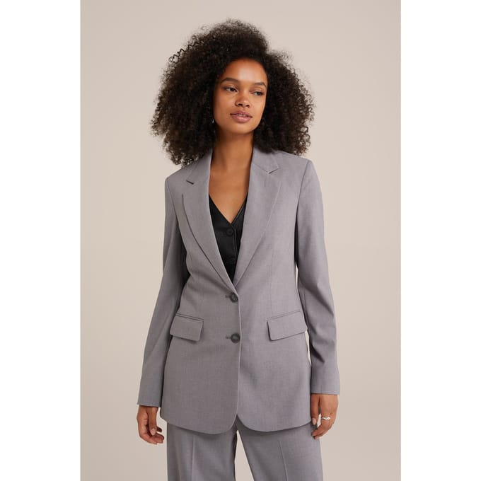 We Fashion Blazer Grey Maat: 32 | Blazers Outlet | Dames | Grijs