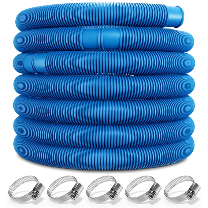Monzana Zwembad Filter Slang - 10m Ø 38mm - Flexibel - Blauw