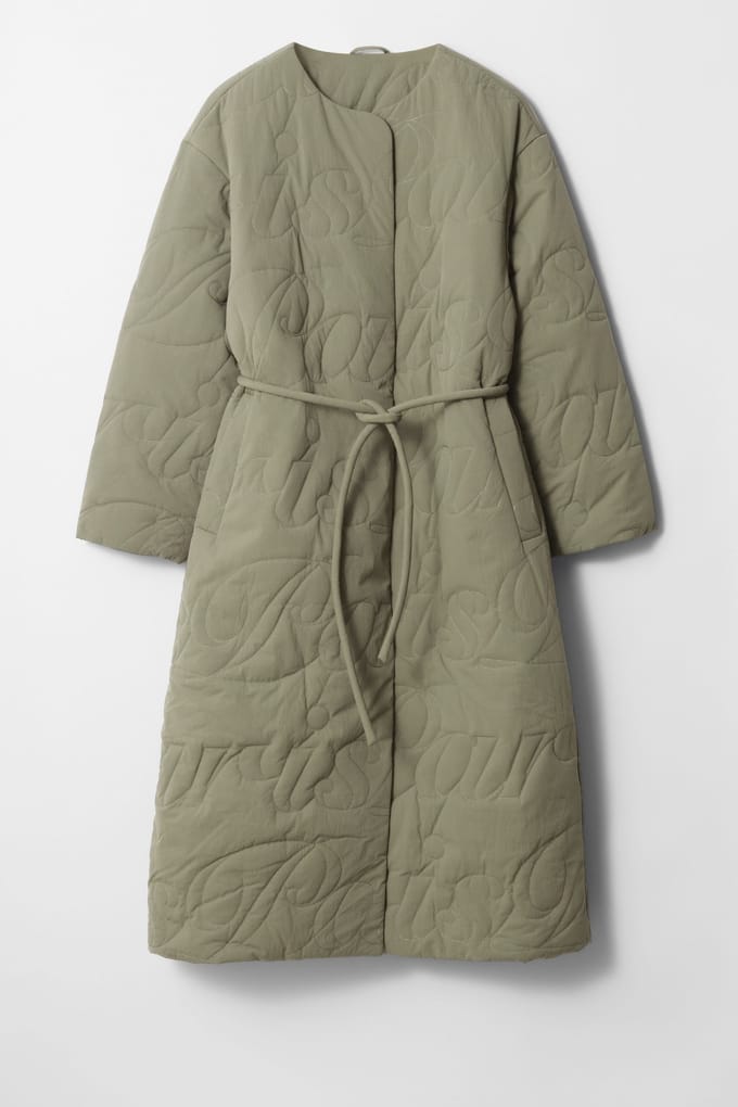 & Other Stories Mapuffer Coat Khaki Taglia: S | Cappotti monopetto Outlet | Donna | Marrone