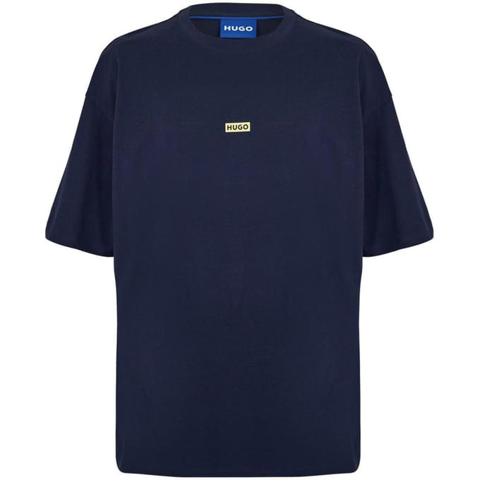 Loose fit T-shirt van puur katoen