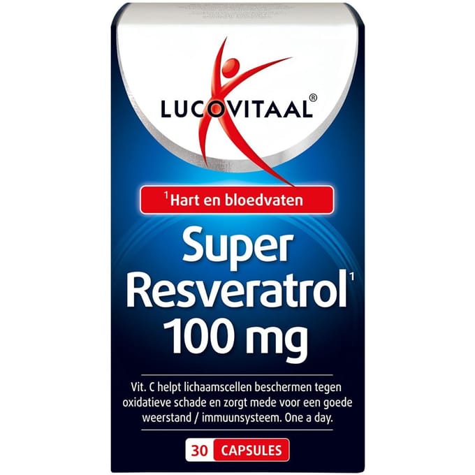 Lucovitaal Super Resveratrol 100 mg 30 capsules