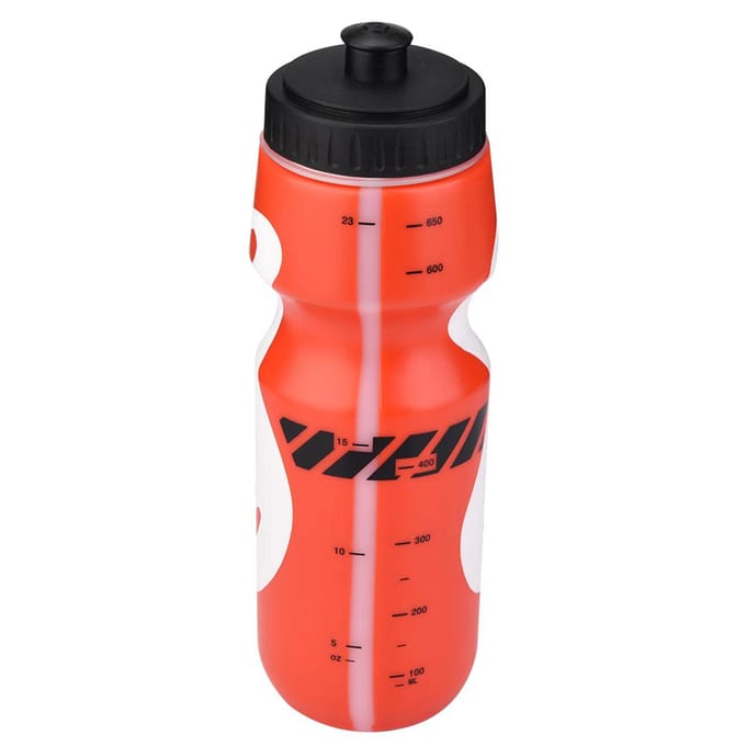 Bidon van 650 ml met bidonhouder voor mountainbikes. (Rood) red
