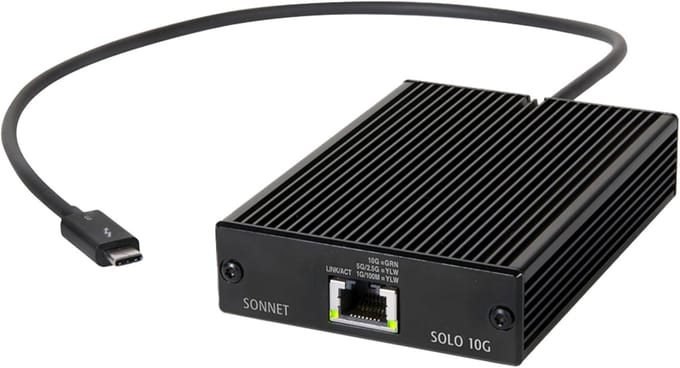 Thunderbolt 3 naar 10 Gigabit Ethernet Adapter