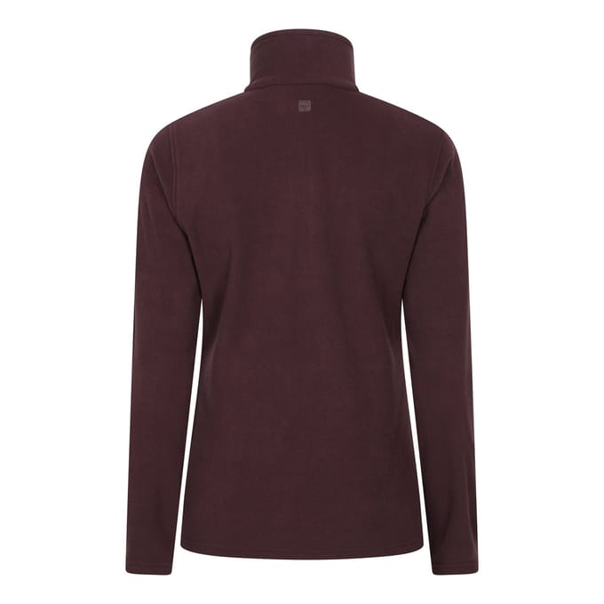 Mountain Warehouse Dames/Dames Camber II Fleece Top (Bruin)