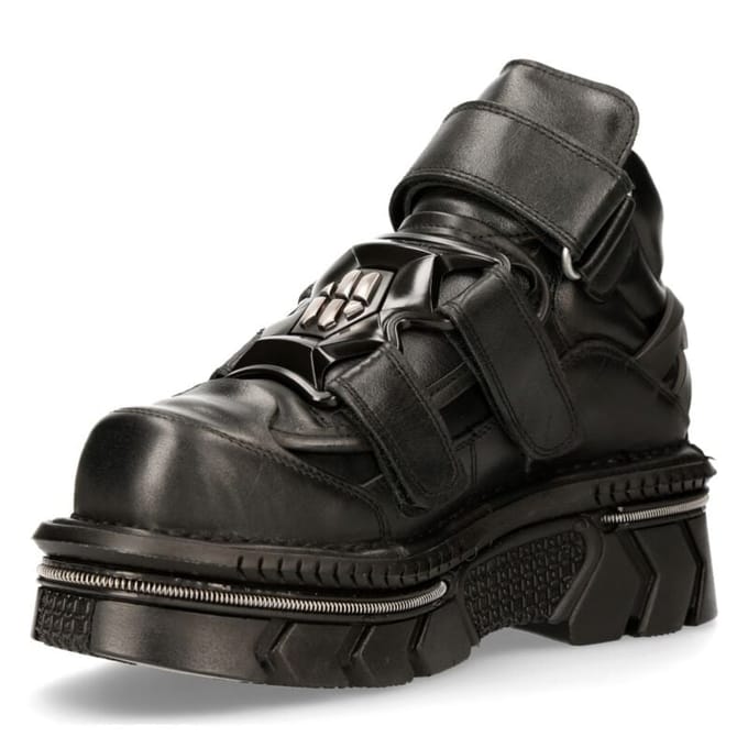 New Rock - Gothic Laars - M-285-S53 ITALI NEGRO - EU36 tot EU46 - zwart