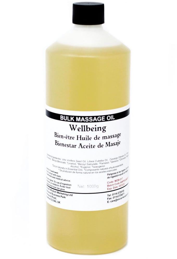 Massage & Bad Olie - 1kg - Welzijn