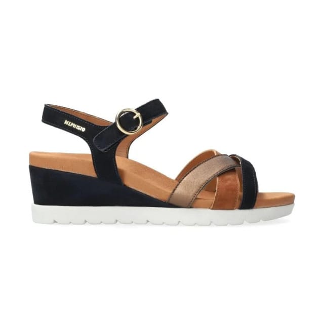 Mephisto Yrena - dames sandaal - Blauw - maat 41 (EU) 7.5 (UK)