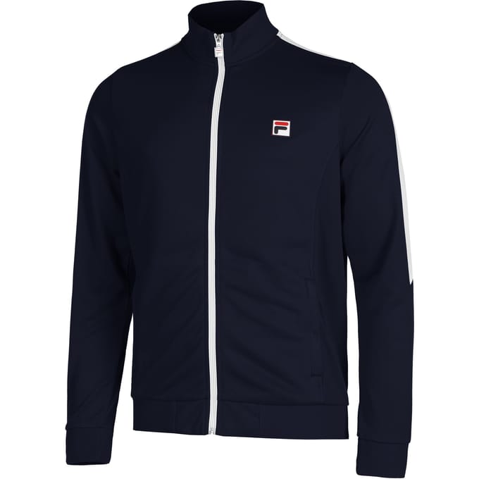Fila Manuel Trainingsjack Heren-Donkerblauw,Wit