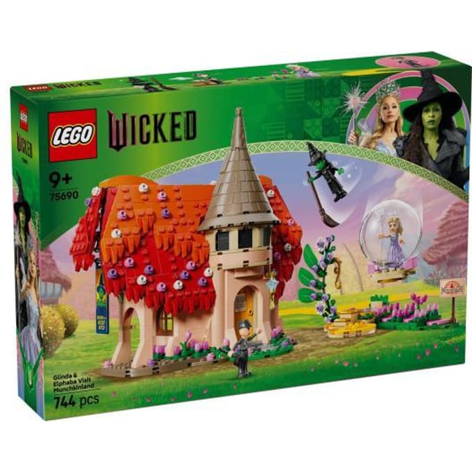 LEGO 75690 Wicked Glinda en Elphaba bezoeken Munchkinland Bouwsets