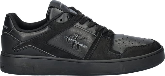 Calvin Klein Basket Cupsole Low heren sneaker - Zwart - Maat 44