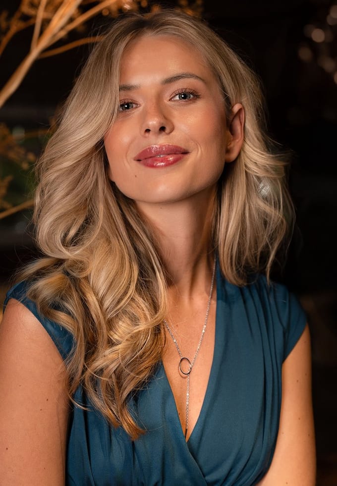 Chic by Lirette - Ketting Lang RVS Cirkel Staaf - Zilver