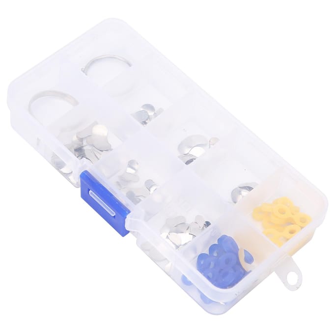 Orthodontisch Tandheelkundig Sectionaal Contourvormige Matrices Ringen Wiggen Kit Tandheelkundig Accessoire white