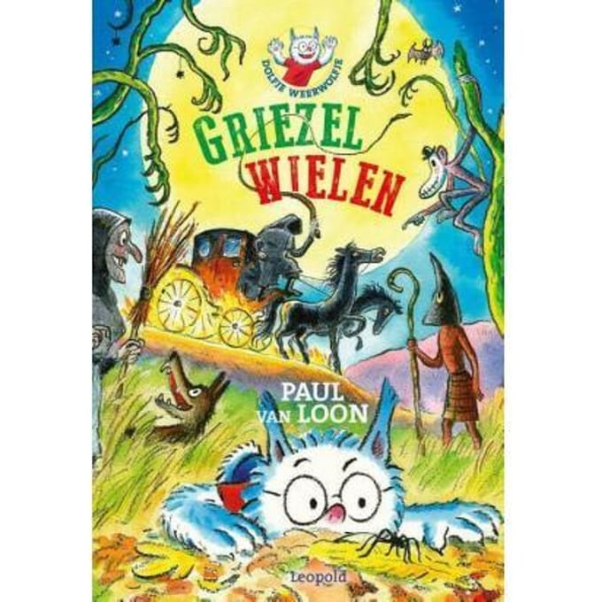 Dolfje Weerwolfje - GriezelWielen Feesteditie Kartonboekjes Voorleesboeken