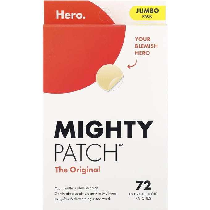 Hero Cosmetics, Mighty Patch™, Hydrocolloïde Pleisters, 72 Vel