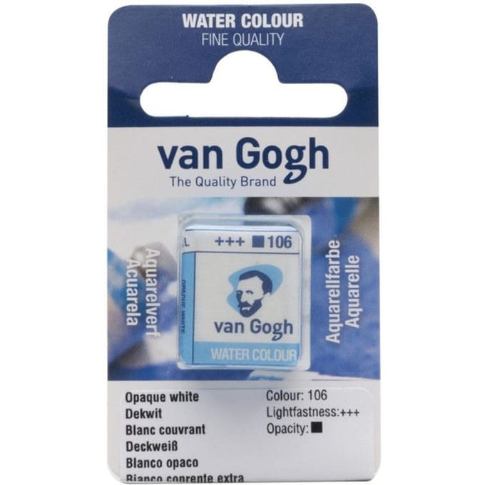 Aquarelverf - 106 Dekwit - van Gogh - Napje