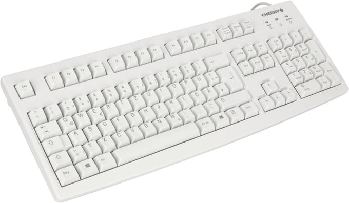 Duitse layout QWERTZ-toetsenbord, bedraad, compact en comfortabel toetsenbord