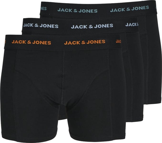 JACK&JONES - JACMARVIN SOLID TRUNKS 3 PACK - Heren - Onderbroeken