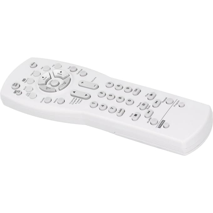 TV DVD VCR AUX o Video Media Center Systeem Controller voor AV 3‑2‑1 Serie Wit wit